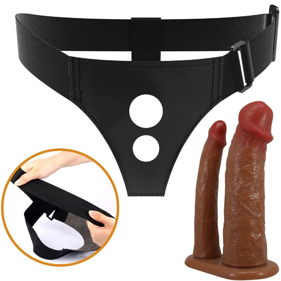 PRETTY LOVE - KEAVEN HARNESS SLIP UNIVERSAL  KOMFORTABEL DOPPELDILDO